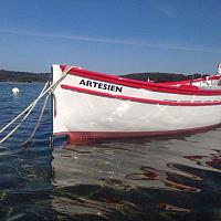 L'Artesien, pointu Toulonnais à la lagune du Brusc