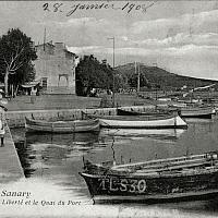 Sanary vers 1900, cartes postale ancienne